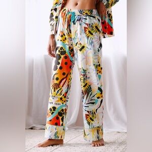 Marcos Navarro for Anthropologie Flannel Sleep Pants SZ XXS